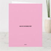 イースターねこグリーティングカード カード (裏面)