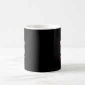 イースターのうさぎの顔が可愛いイースタームード コーヒーマグカップ (中央)