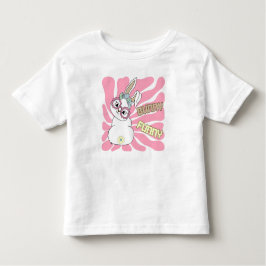 イースターのうさぎ、可愛い トドラーTシャツ