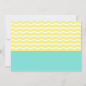 イースターのうさぎ 誕生日写真招待状 招待状 (裏面)