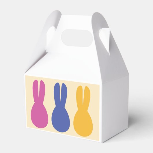 イースターのお礼箱 フェイバーボックス (正面サイド)