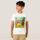 イースターのお祝い — Parables4Kids.com Tシャツ (正面フル)