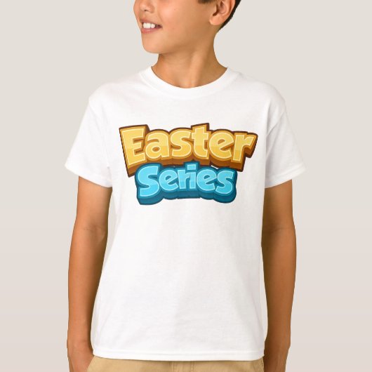 イースターのお祝い — Parables4Kids.com Tシャツ (正面)