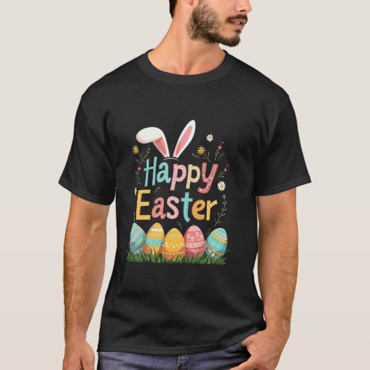 イースターのお祝い Tシャツ (正面)