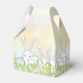 イースターのかわいいバニーと卵 フェイバーボックス (裏面サイド)