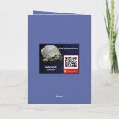 イースターのご挨拶 - チオノドキサ - カード (裏面)