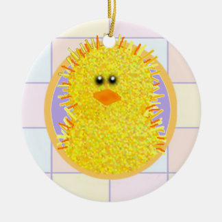 イースターのぞき見 セラミックオーナメント