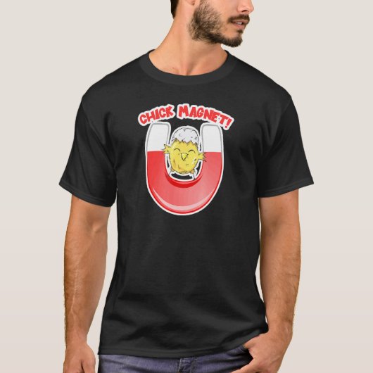 イースターのひよこちゃん 少年少女にモテモテ Tシャツ (正面)