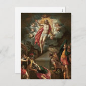 イースターのイエズスのポストカード シーズンポストカード (正面/裏面)