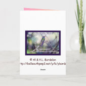 イースターのウサギか。 カード (裏面)