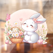 イースターのウサギと卵 ウィンドウサイン (シート2)