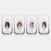 イースターのウサギと子供, 子供, 写真, 名前, イースター ガラス缶 (裏面)