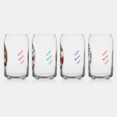 イースターのウサギと子供, 子供, 写真, 名前, イースター ガラス缶 (左)