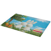 イースターのウサギのまな板 カッティングボード (角)