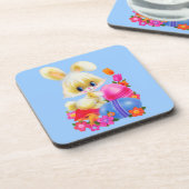 イースターのウサギのコースター コースター (左側)