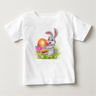 イースターのウサギのベビーのワイシャツ ベビーTシャツ