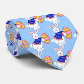 イースターのウサギの休日のタイ ネクタイ (ロール)