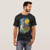 イースターのウサギの悪霊 悪趣味なヴィンテージTシャツ Tシャツ (正面フル)
