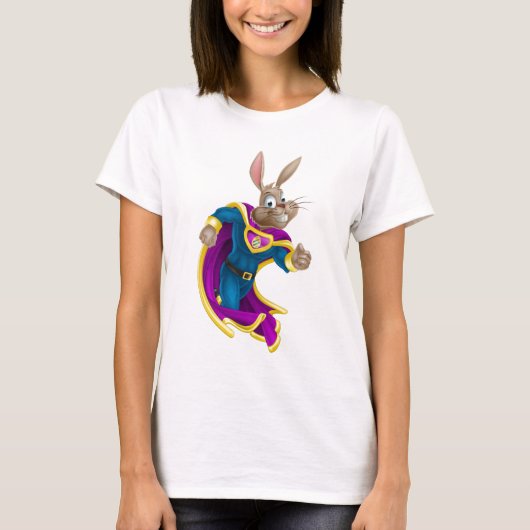 イースターのウサギの英雄 Tシャツ (正面)