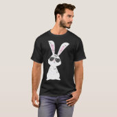 イースターのウサギの面白いギフト ウサギ Tシャツ (正面フル)