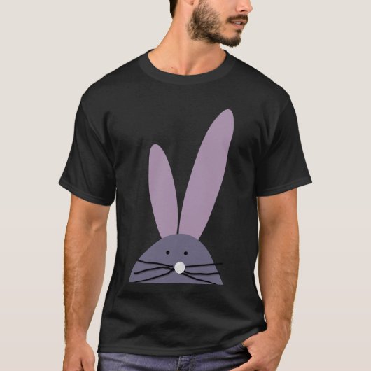 イースターのウサギのTシャツ Tシャツ (正面)