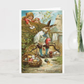 イースターのウサギへの手紙 シーズンカード (正面)