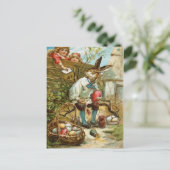 イースターのウサギへの手紙 シーズンポストカード (スタンド正面)