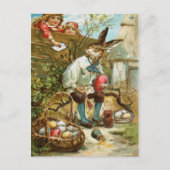 イースターのウサギへの手紙 シーズンポストカード (正面)
