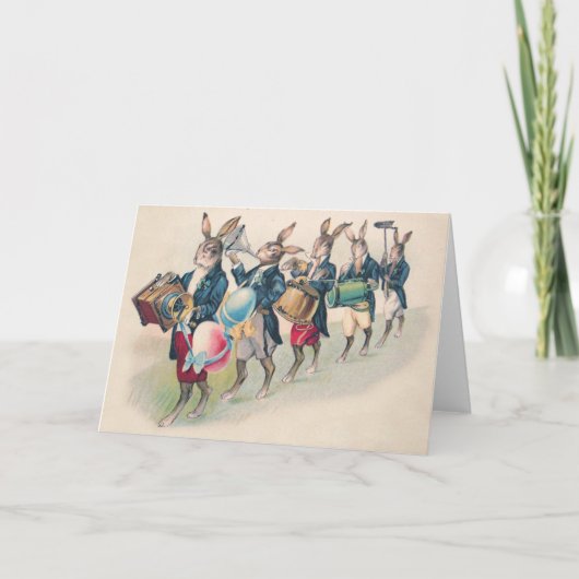 イースターのウサギパレードバンド卵 シーズンカード (正面)