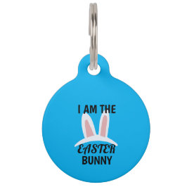 イースターのウサギ犬バンダナ ペット　ネームタグ