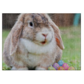 イースターのウサギ カッティングボード (正面)