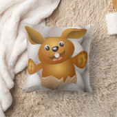 イースターのウサギ クッション (ブランケット)