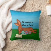 イースターのウサギ クッション (ブランケット)