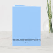 イースターのウサギ シーズンカード (裏面)