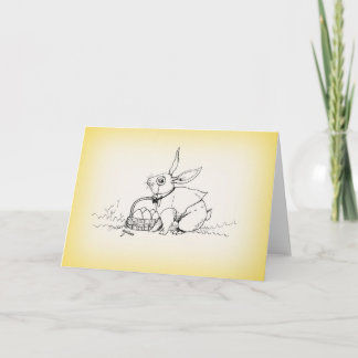 イースターのウサギ シーズンカード