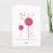 イースターのウサギ シーズンカード (裏面)