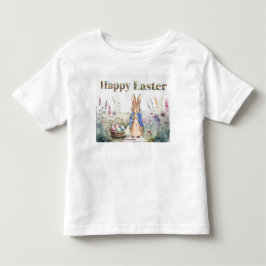 イースターのウサギ トドラーTシャツ