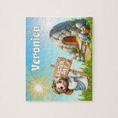 イースターのカスタムギフト He Is Risen ジグソーパズル (縦)