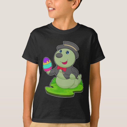 イースターのキャタピラーウィザード Tシャツ (正面)