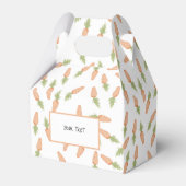 イースターのキャロットボックス フェイバーボックス (正面サイド)