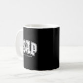 イースターのクリスチャン信仰 ASAP いつも立ち止まって祈る コーヒーマグカップ (正面左)