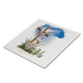 イースターのクロスバックグラウンド タイル (側面)