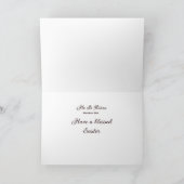 イースターのグリーティングカード カード (内部)