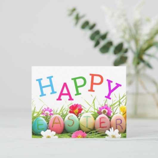 イースターのグリーティングカード シーズンポストカード (スタンド正面)