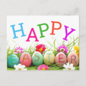 イースターのグリーティングカード シーズンポストカード (正面)