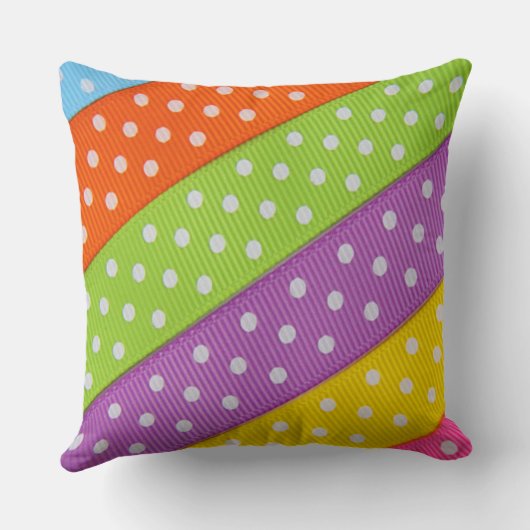 イースターのチョコレートウサギ & ドットリボン, ZSSG クッション (裏面)