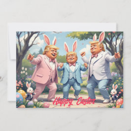 イースターのトランプのダンス シーズンカード