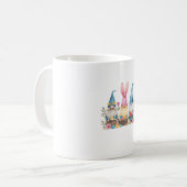 イースターのノーム3匹 イースターエッグ Tシャツ コーヒーマグカップ (正面左)