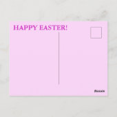 イースターのノーム ポストカード (裏面)
