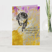 イースターのハレルヤ カード (正面)